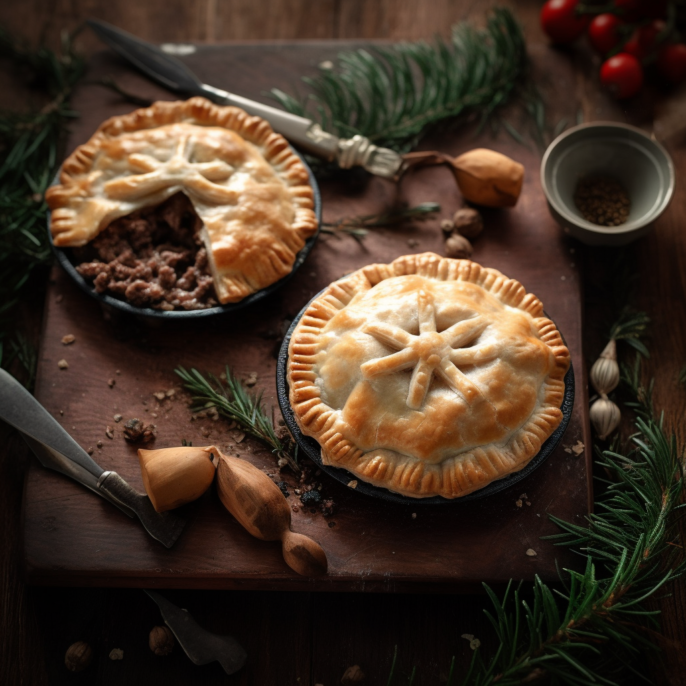 Notre presque trop gourmande tourtière